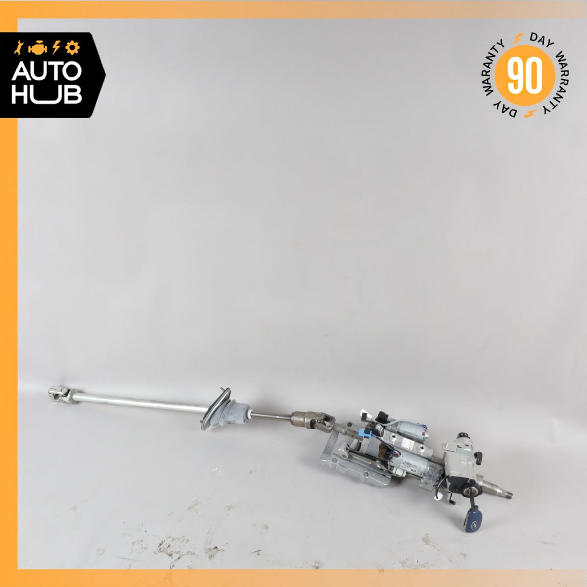 08-19 Maserati GranTurismo GranCabrio M145 Steering Wheel Column w/ Key OEM 34k - photo 2