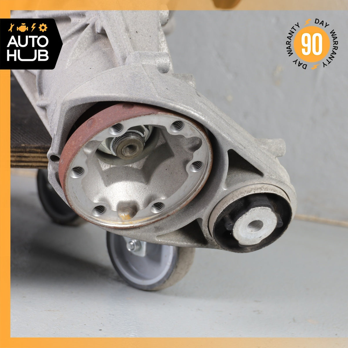 03-10 Porsche Cayenne 955 S N/A Front Differential Axle Carrier Diff OEM - photo 3