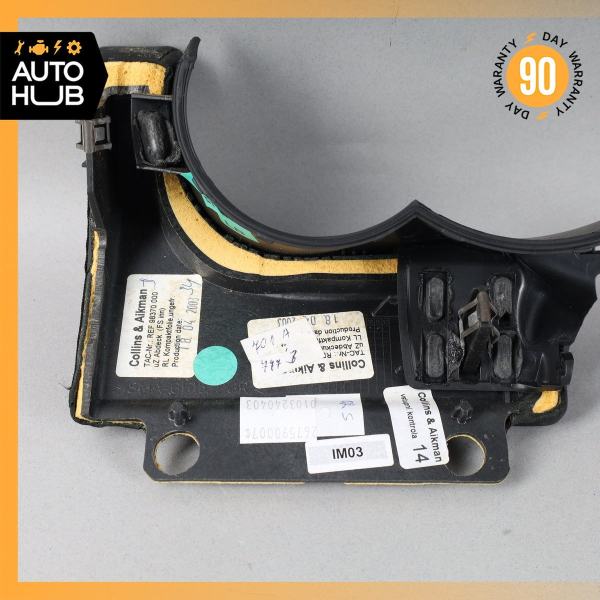03-06 Porsche Cayenne 955 Turbo Left Side Dash Column Cover Trim Panel Bezel OEM - photo 11
