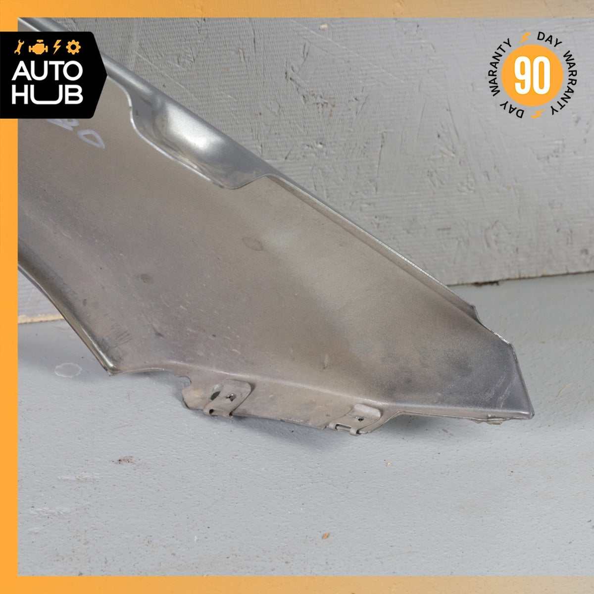 08-15 Mercedes W204 C63 AMG Left Driver Side Fender Assembly Silver OEM - photo 13