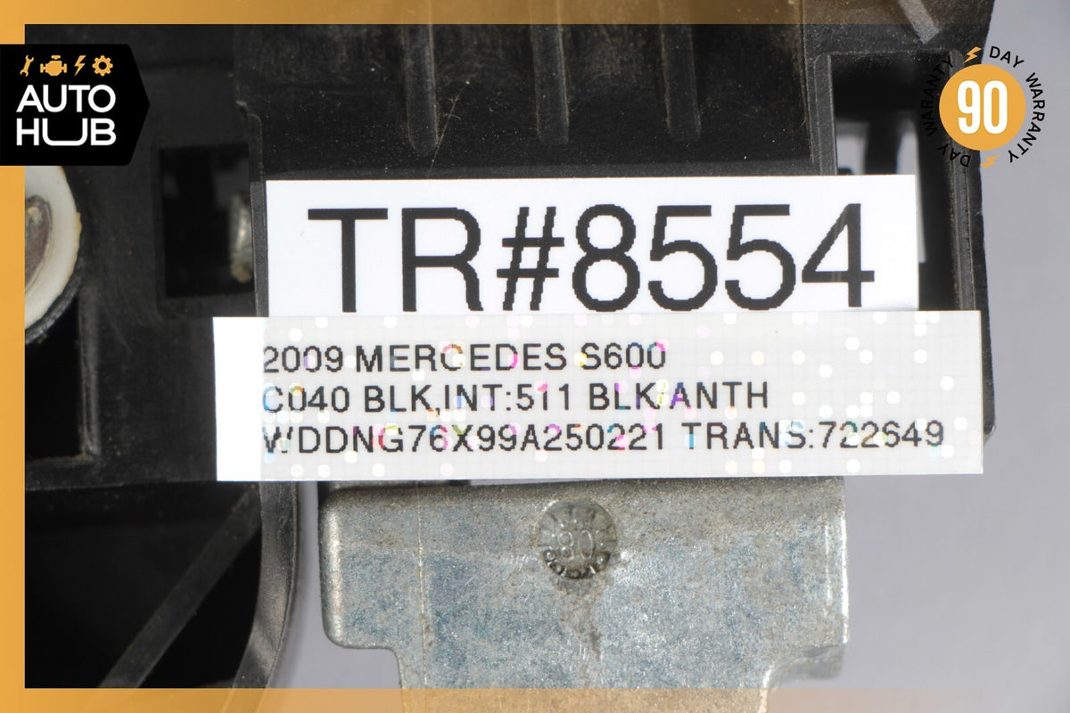 07-13 Mercedes W221 S600 S550 Rear Left Exterior Door Handle Keyless Go OEM - photo 12