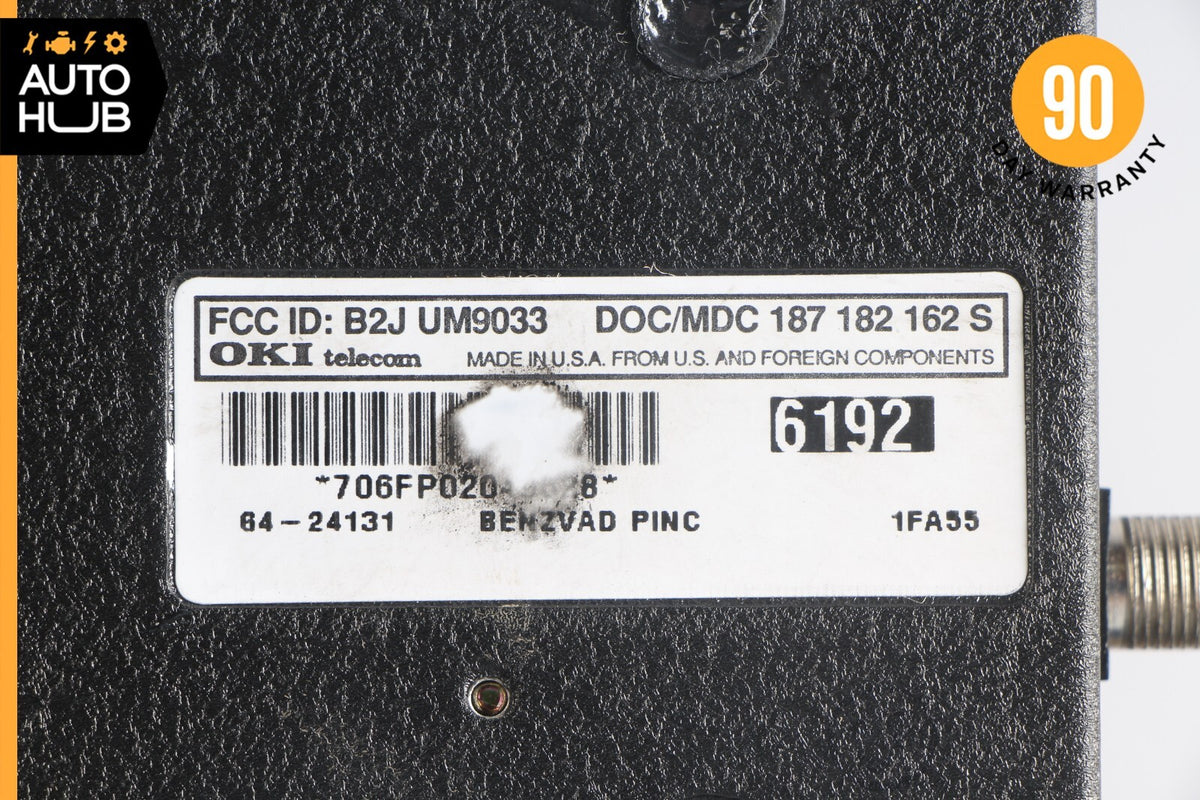 Mercedes R129 SL500 500SEC Communication Phone Control Module B2JUM9033 Oki - photo 10