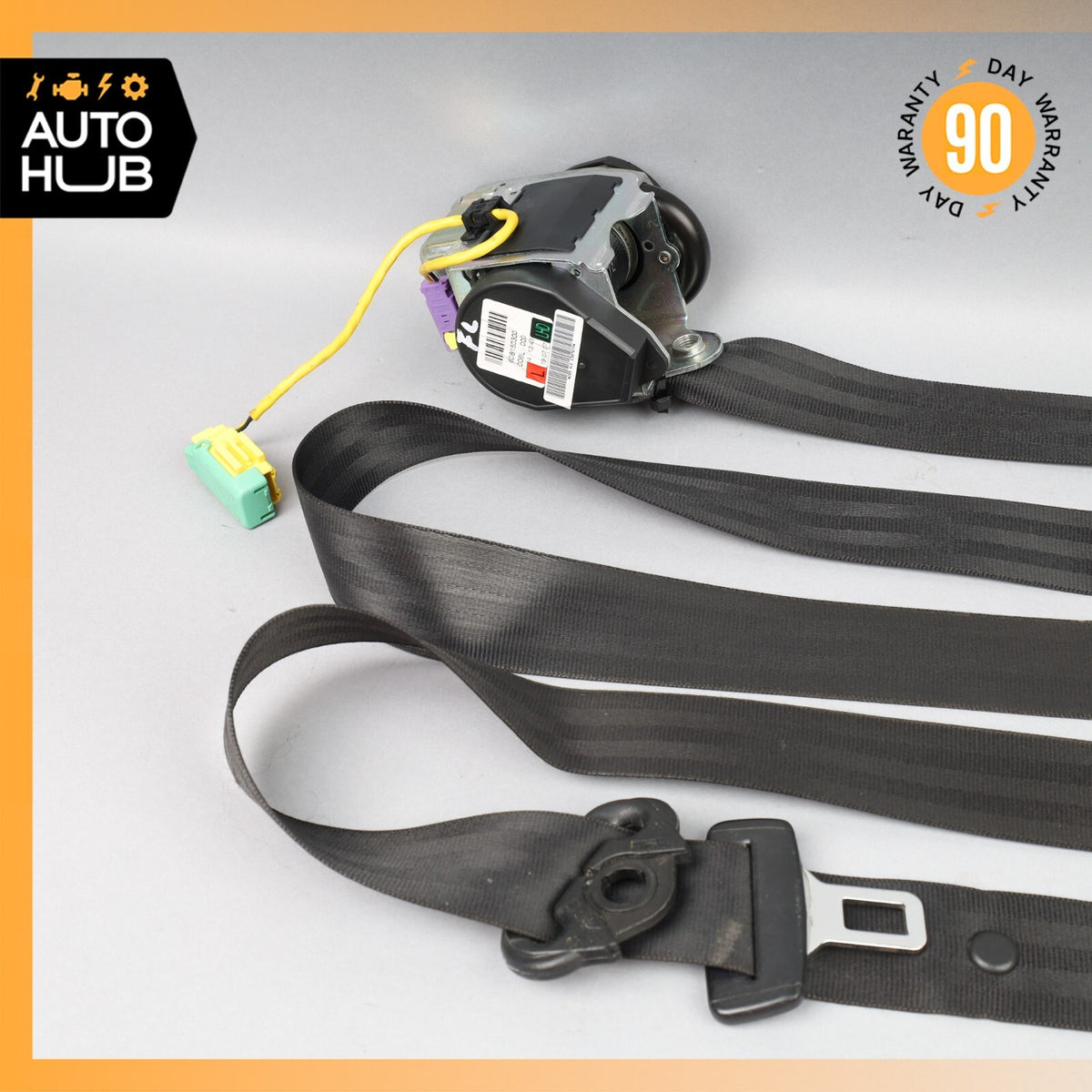 06-13 Bentley Continental Flying Spur Front Left Driver Side Seat Belt OEM - photo 5