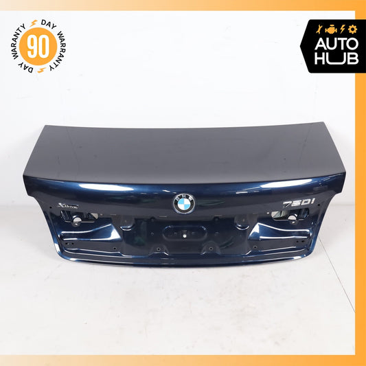 16-22 BMW G12 750Li 740Li Trunk Lid Panel Assembly Blue 41009481034 OEM - photo 1