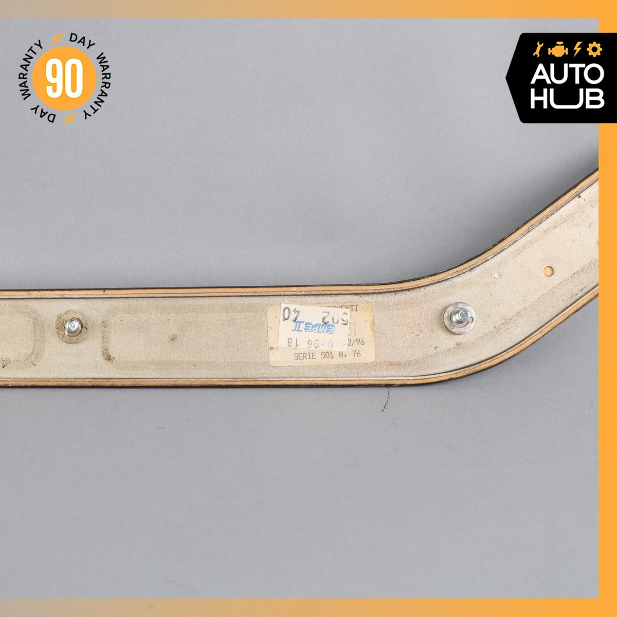93-99 Mercedes W140 CL600 S500 Coupe Rear Left Driver Side Door Wood Trim OEM - photo 11