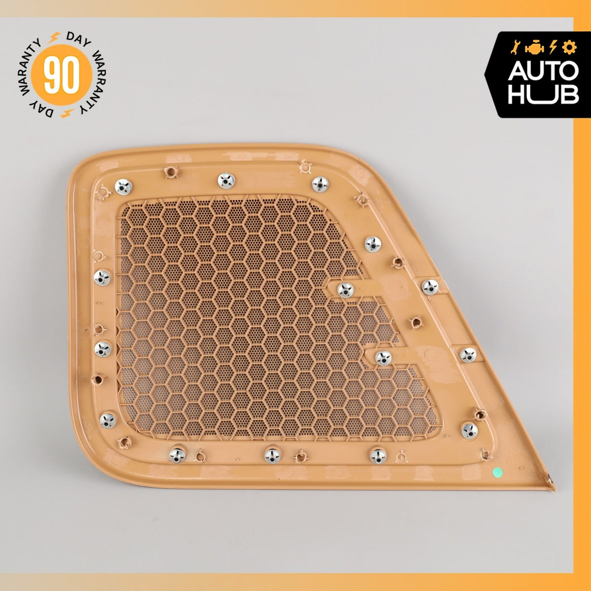 Porsche Cayenne 958 Burmester Front Left Door Speaker Cover Trim Beige OEM - photo 8
