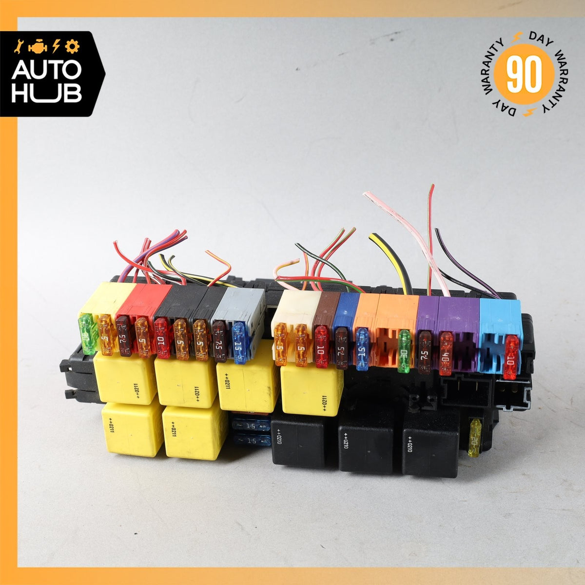 03-12 Mercedes R230 SL500 SL55 AMG Front Left SAM Fuse Box Control Module OEM - photo 2