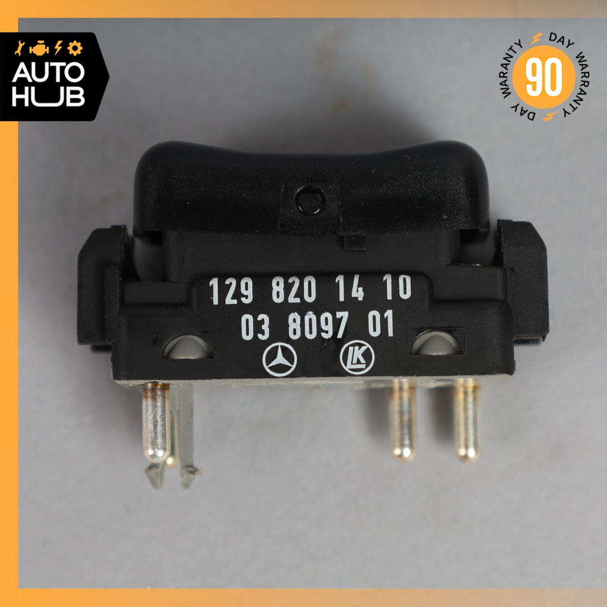 90-02 Mercedes R129 SL500 SL320 500SL Left Driver Side Window Control Switch OEM - photo 7