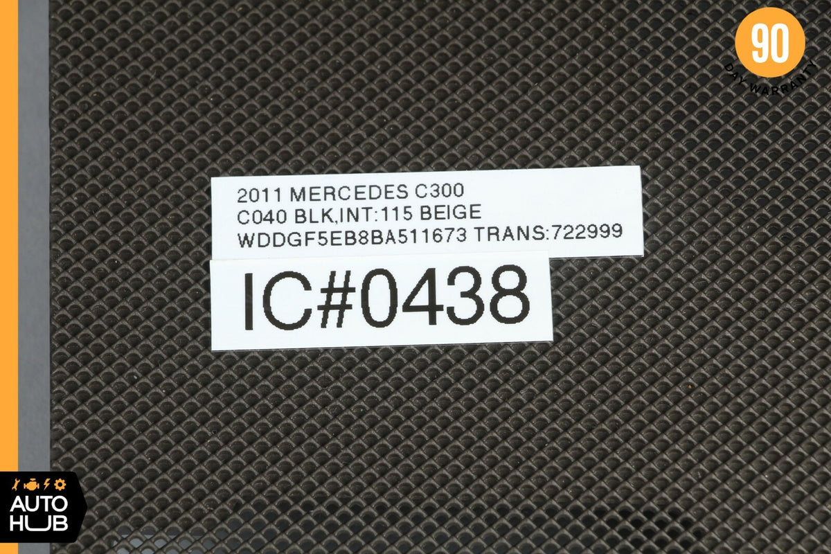 08-11 Mercedes W204 C250 C300 Dash Dashboard Speaker Cover Grille Grill OEM - photo 6