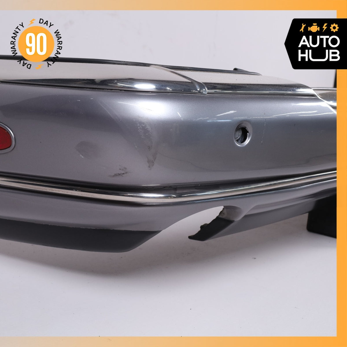 00-02 Rolls Royce Silver Seraph Rear Bumper Cover Assembly Silver OEM - photo 4
