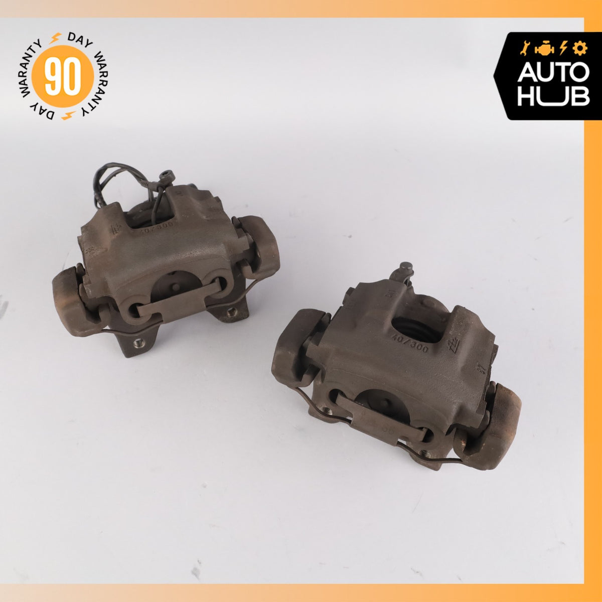 99-02 Rolls Royce Silver Seraph Rear Side Brake Calipers Set PC29642PA OEM - photo 3