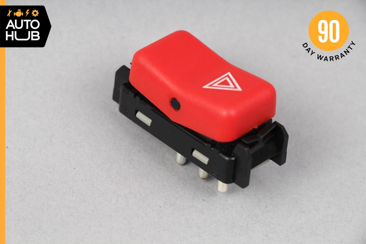 90-95 Mercedes R129 300SL S500 Hazard Warning Light Switch Button 1298201010 OEM - photo 3