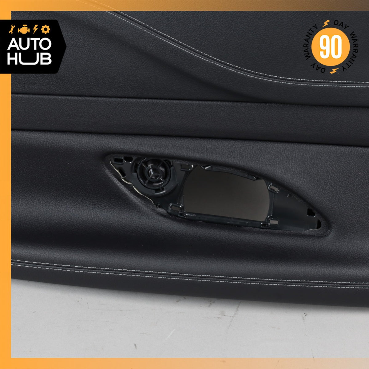 18-23 Mercedes W238 E400 E450 Coupe Door Panel Rear Left Side Black OEM - photo 7