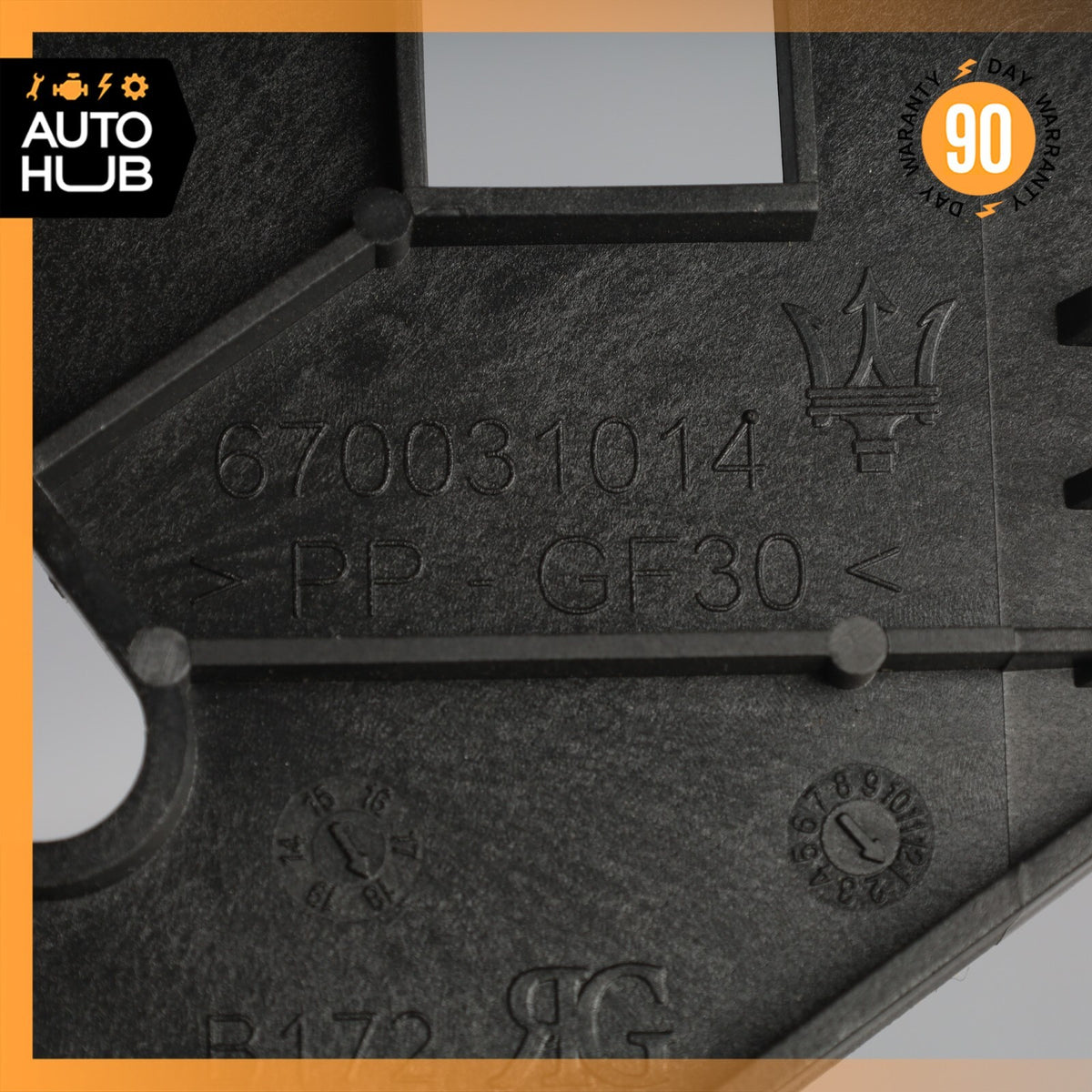 14-20 Maserati Ghibli SQ4 M157 Battery Holder Support Mount Bracket OEM - photo 11