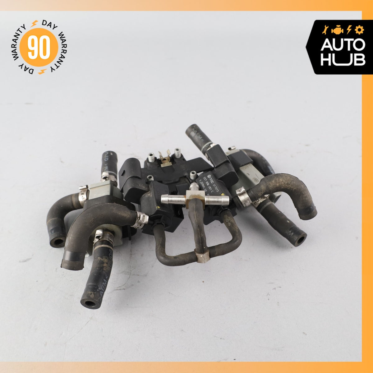 03-05 Bentley Continental GT EGR Vacuum Solenoid Valve Set w/ Hoses OEM - photo 2