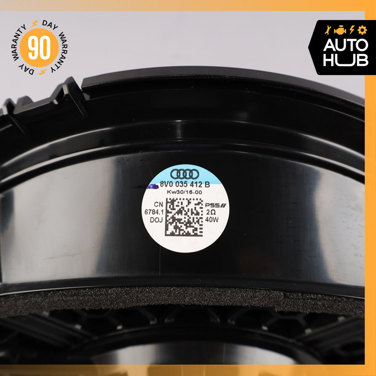 17-20 Audi 8V A3 Rear Speaker Subwoofer Sub Woofer OEM - photo 13