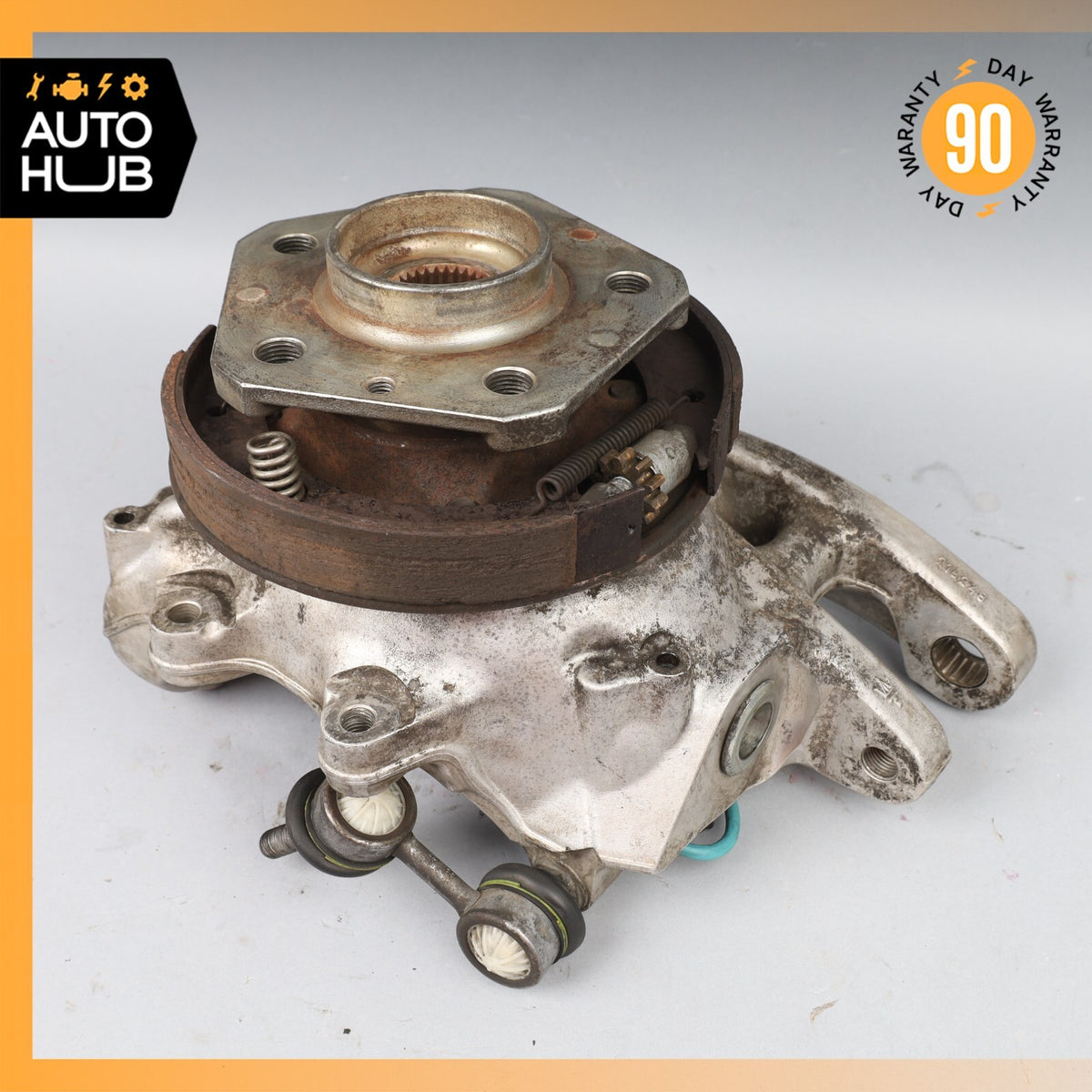06-10 Maserati GranTurismo M145 Rear Left Side Spindle Knuckle Hub OEM - photo 2