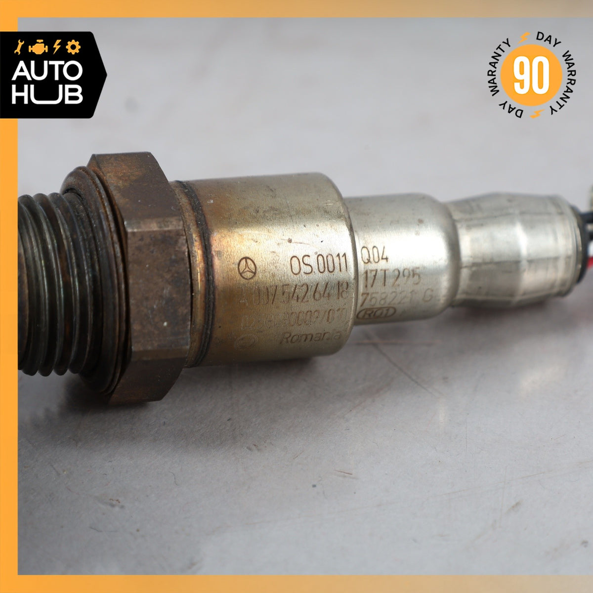 15-20 Mercedes W213 E300 GLC300 SLK300 Oxygen O2 Sensor Lambda Set of 2 OEM - photo 13