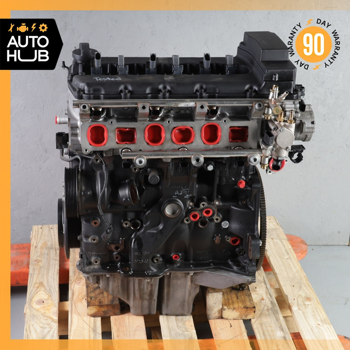 11-18 Porsche Cayenne 958 VR6 3.6L Engine Motor Assembly CEYA OEM 103k - photo 4