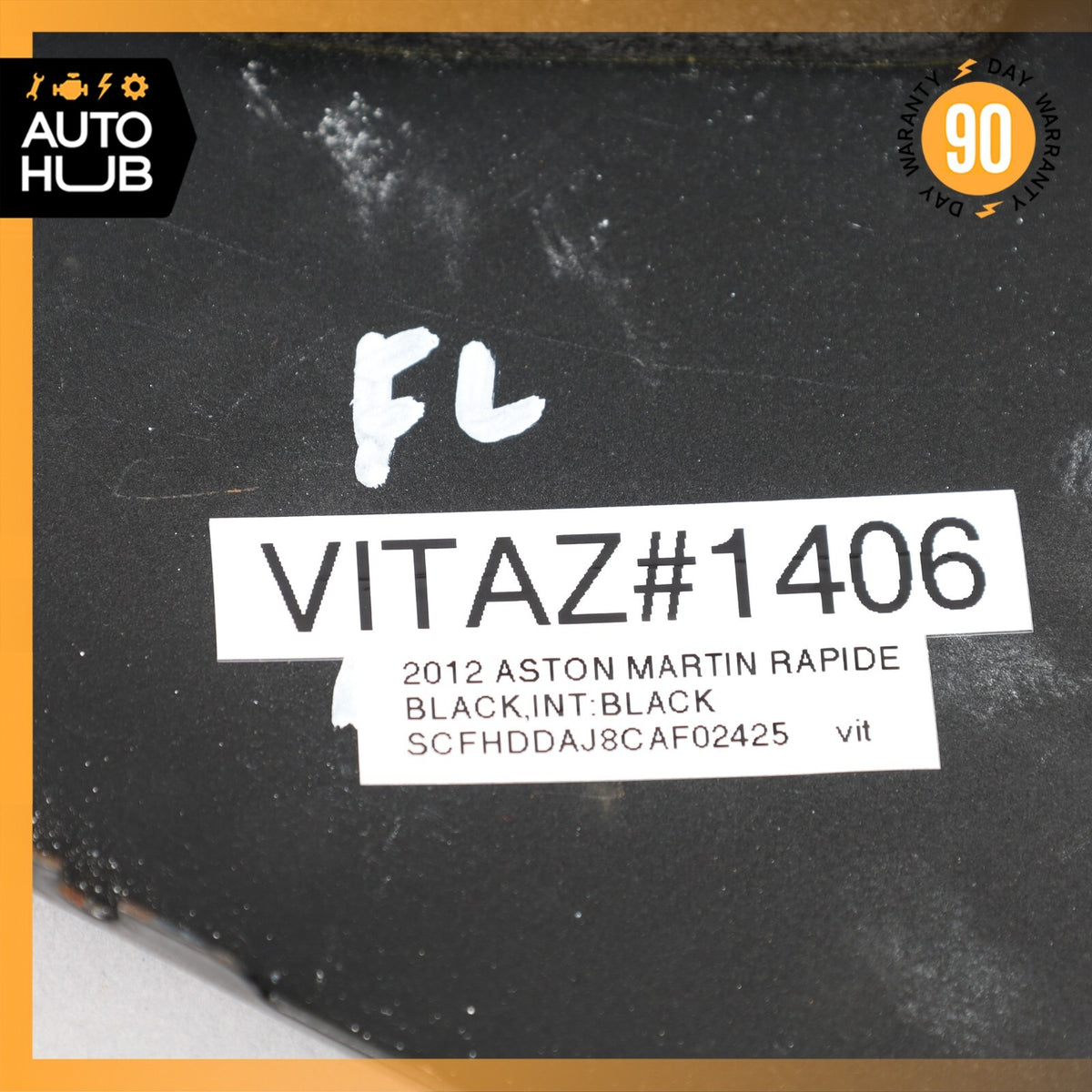 10-16 Aston Martin Rapide Left & Right Door Window B-Pillar Molding Set OEM 11k - photo 13