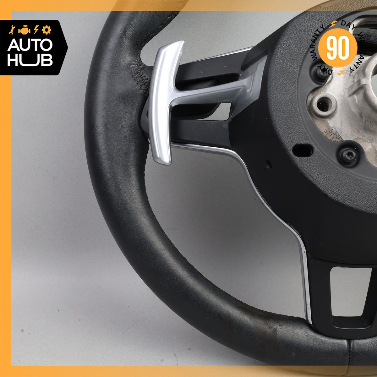 15-21 Porsche Macan 95B Cayenne 958 Steering Wheel w/ Paddle Shifters OEM 63k - photo 18