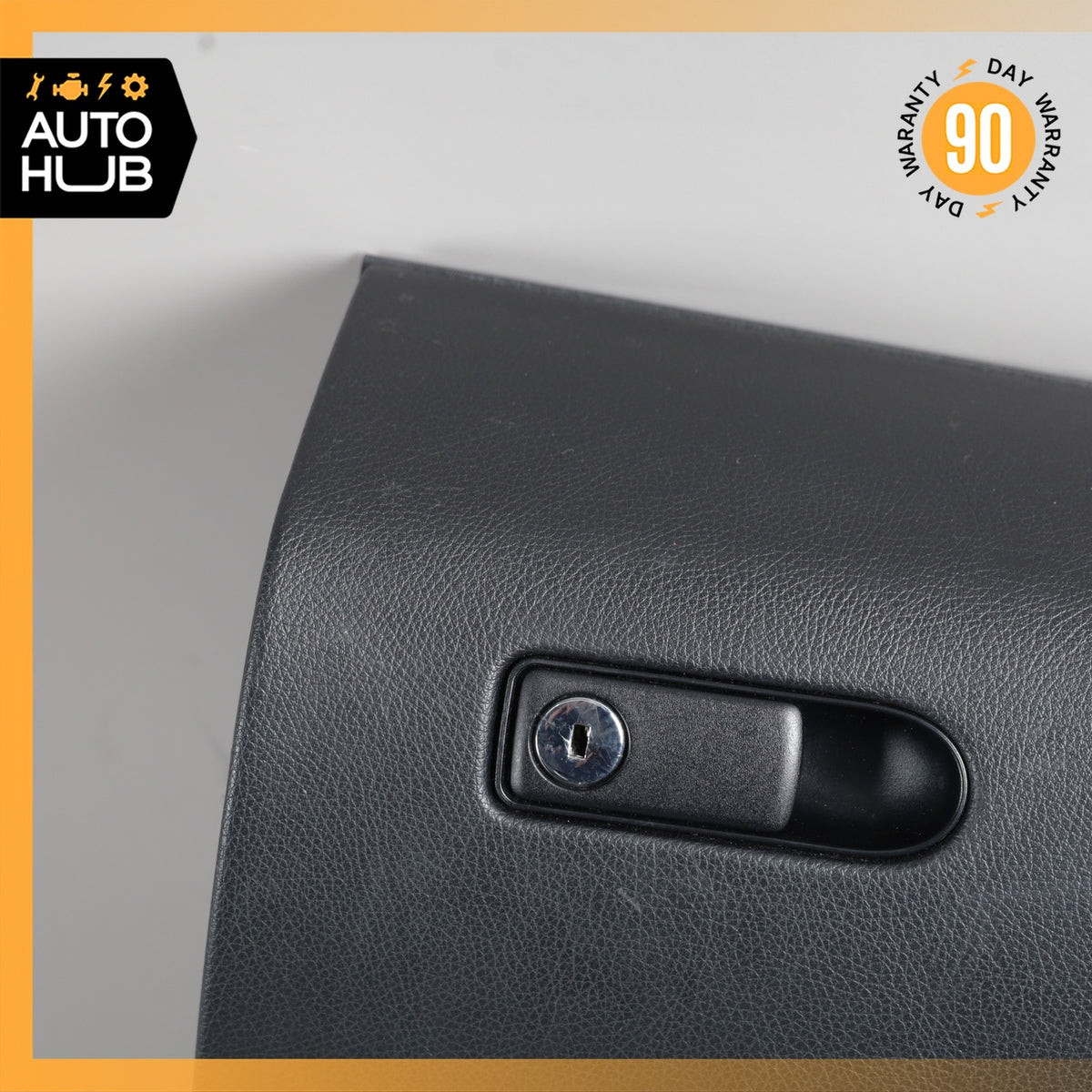 15-21 Mercedes W205 C63 AMG C400 C450 Dashboard Glove Box Compartment Black OEM - photo 4