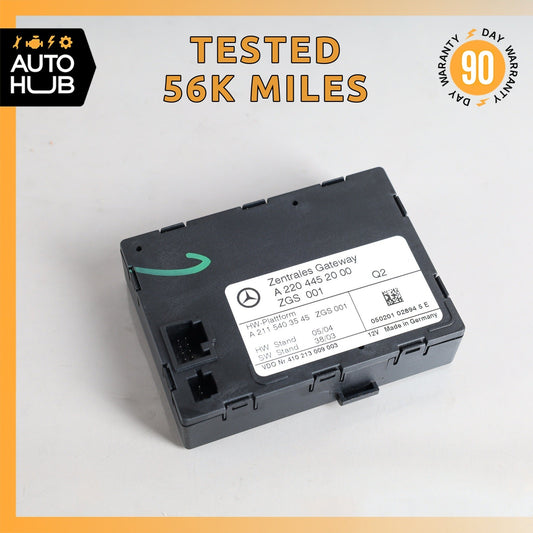 03-11 Mercedes R230 SL500 E320 Central Gateway Control Module 2204452000 OEM - photo 1