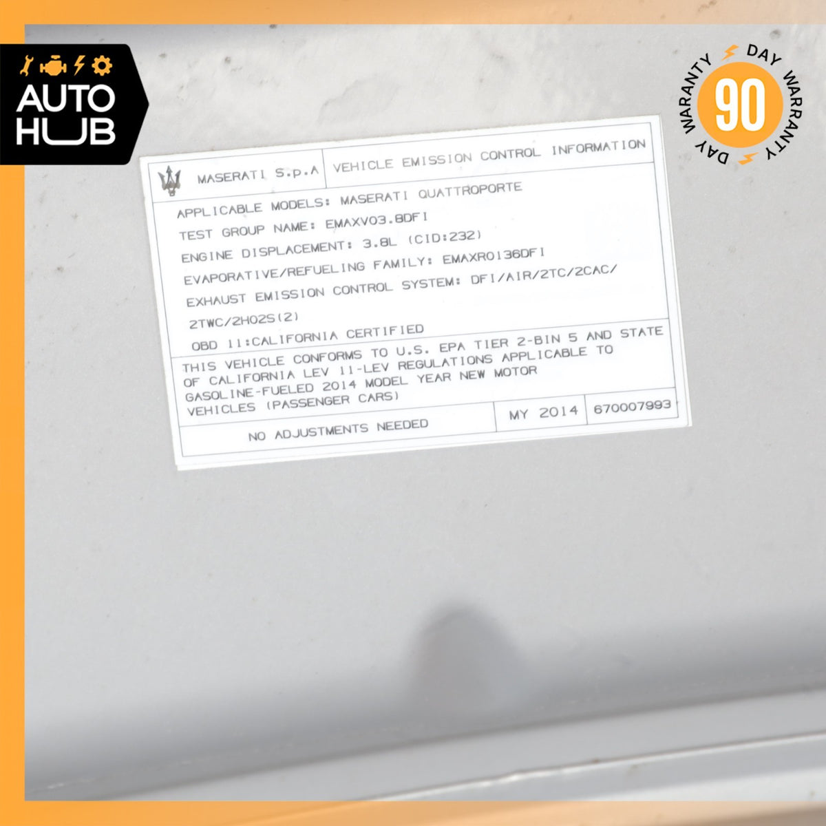 14-24 Maserati Quattroporte M156 GTS Hood Bonnet Cover Panel Assembly OEM 56k - photo 22