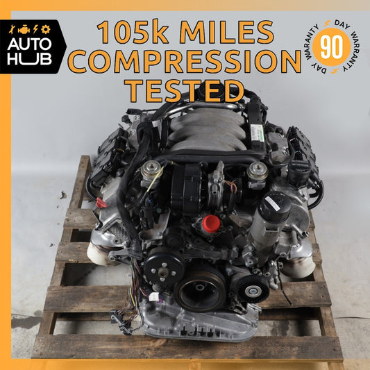 03-06 Mercedes W220 S350 ML350 Engine Motor Assembly 3.7L V6 M112 112.972 OEM - photo 1