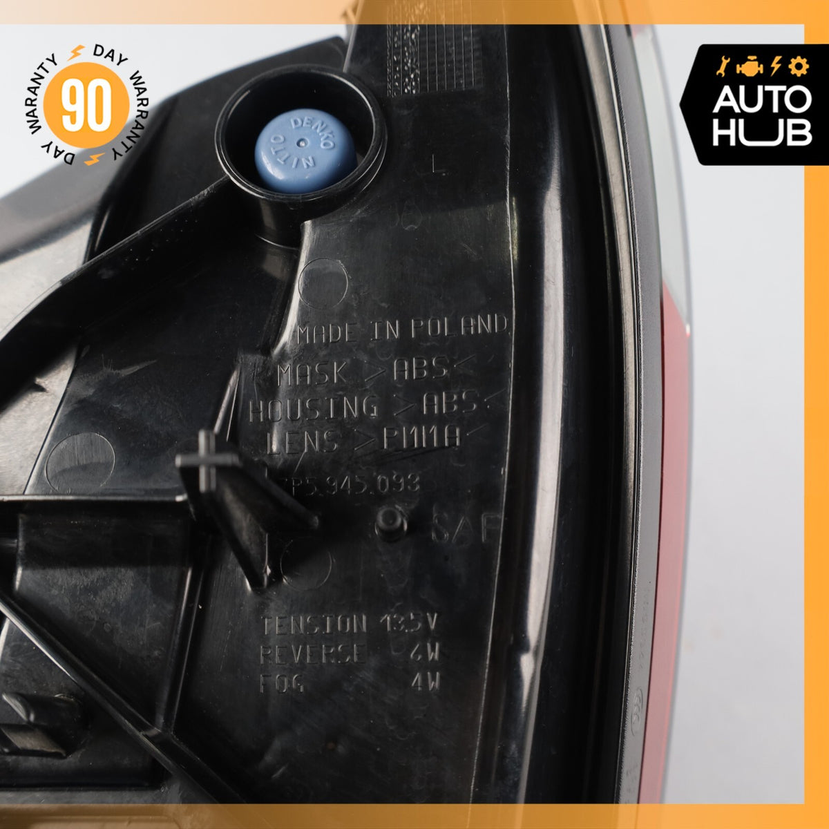 11-14 Porsche Cayenne 958 Hybrid Left Driver Side Inner Tail Light Lamp OEM - photo 13