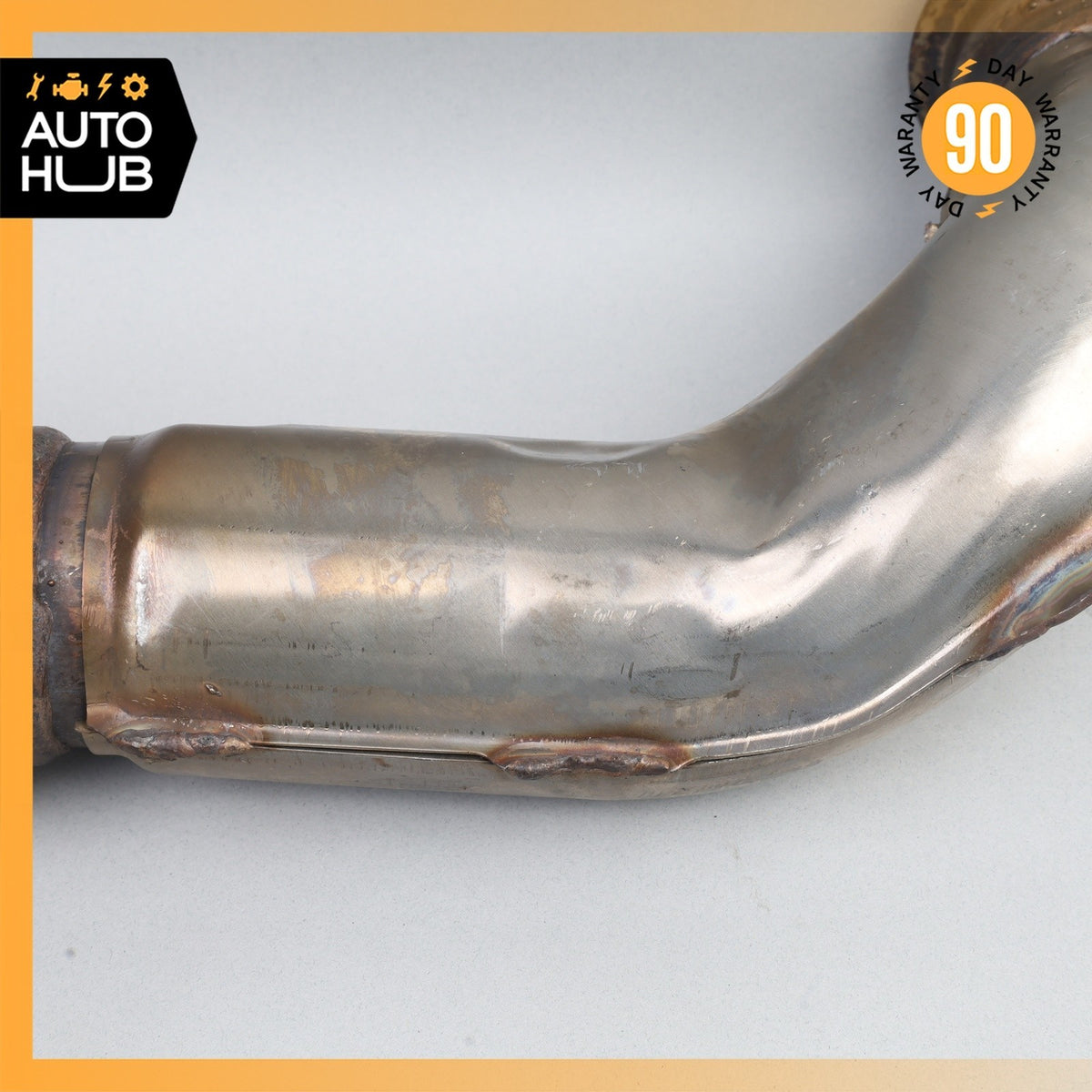 12-19 Mercedes X166 GL350 GLE350d BlueTec Engine Exhaust Downpipe OEM - photo 9