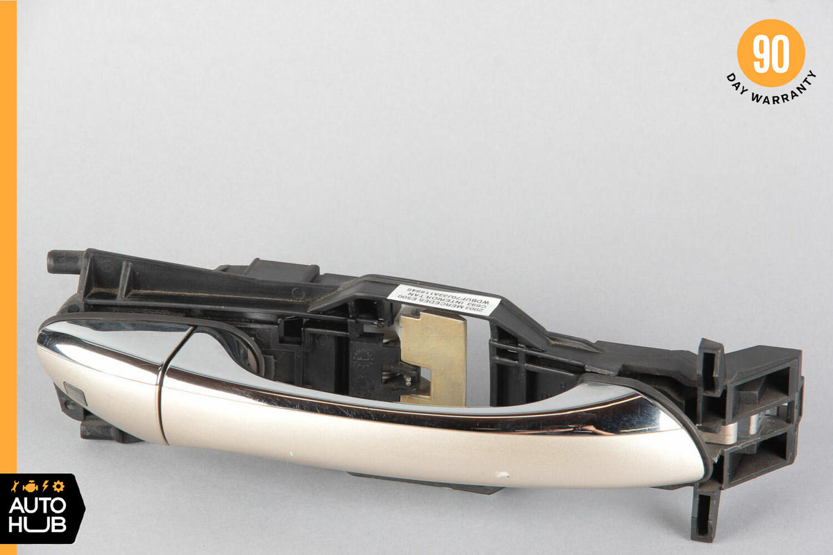 03-09 Mercedes W211 E320 E500 Exterior Door Handle Front Right Side Silver OEM - photo 1