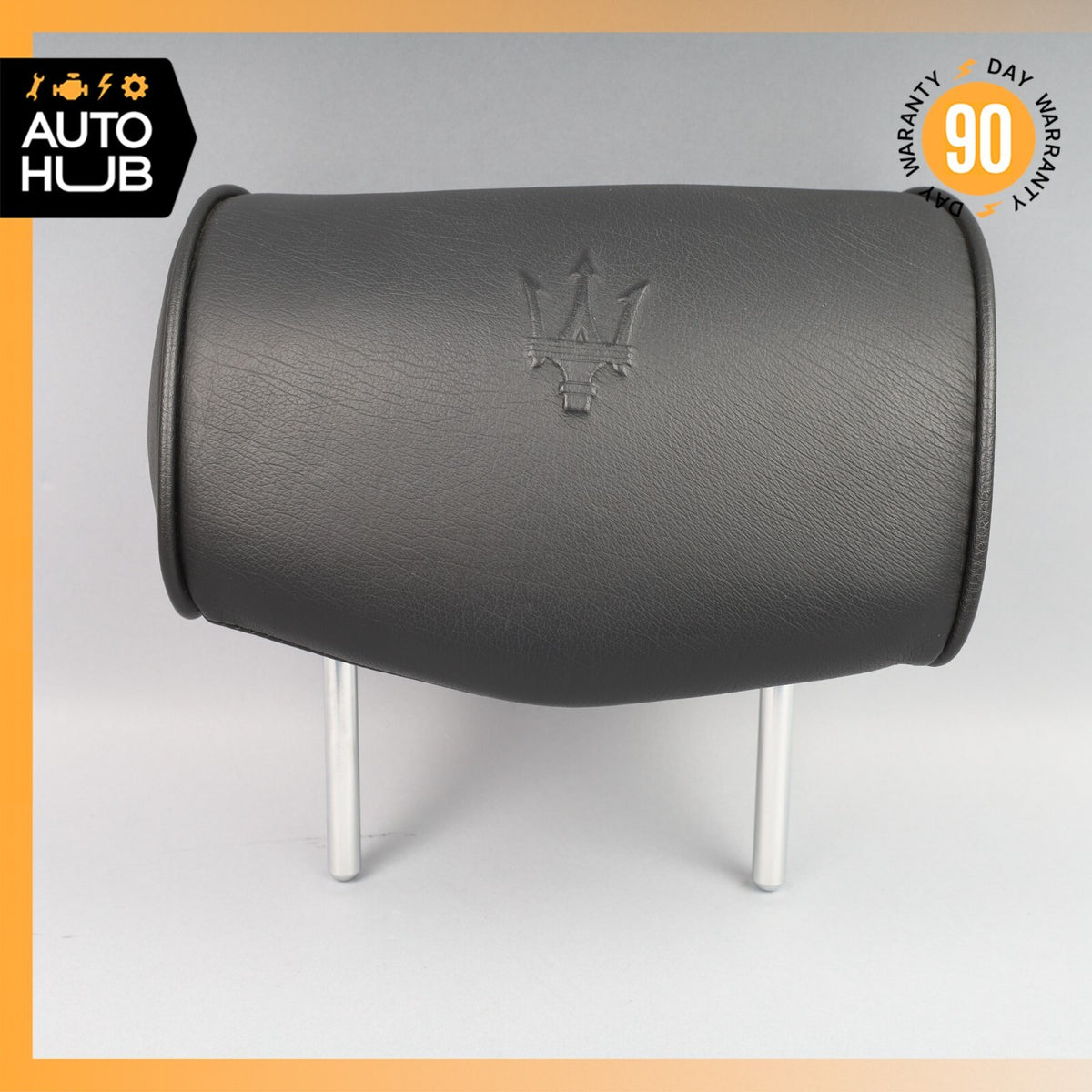 03-13 Maserati Quattroporte M139 Rear Right or Left Seat Headrest Black OEM - photo 1