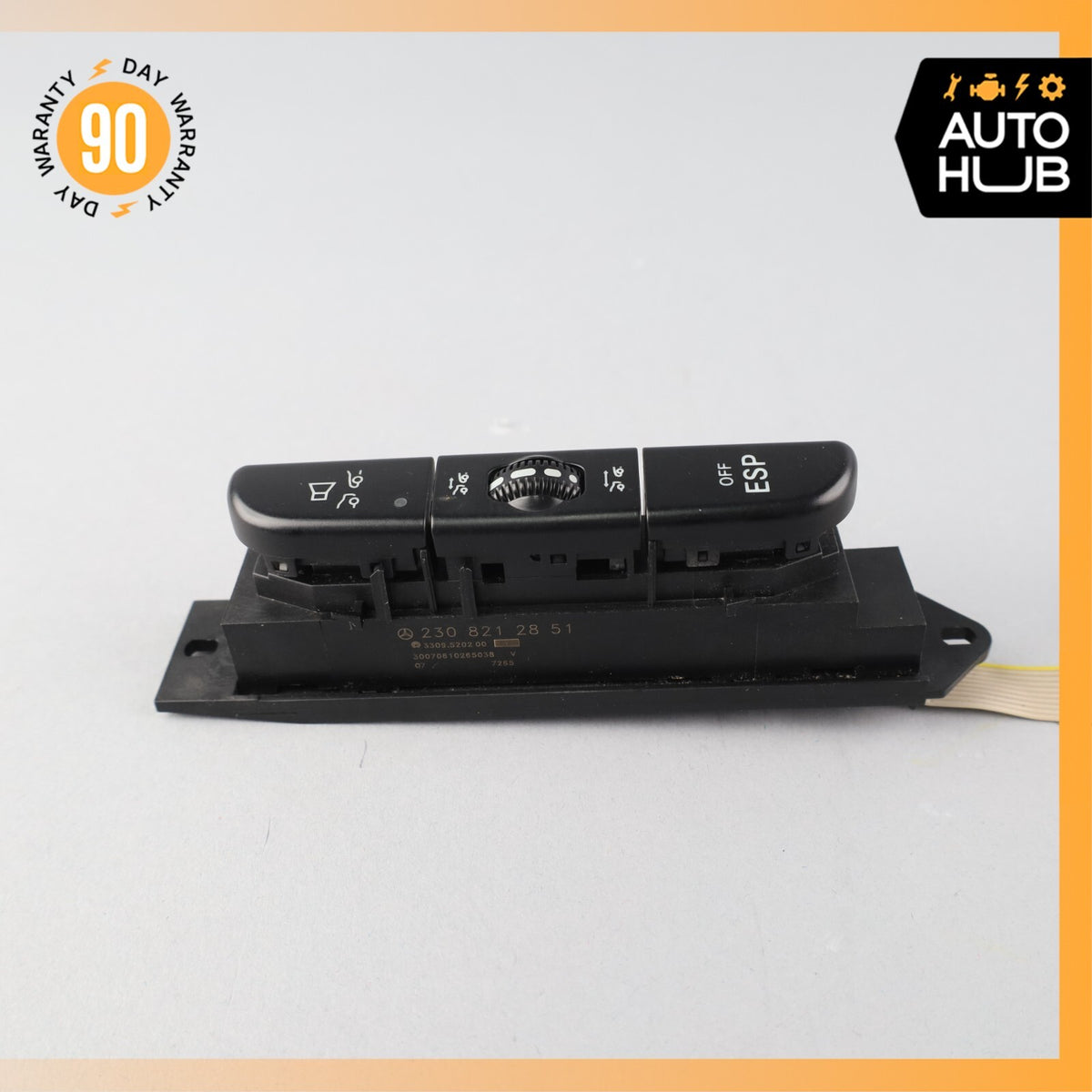 03-08 Mercedes R230 SL550 SL55 AMG Console ESP Distronic Control Switch OEM 61k - photo 6