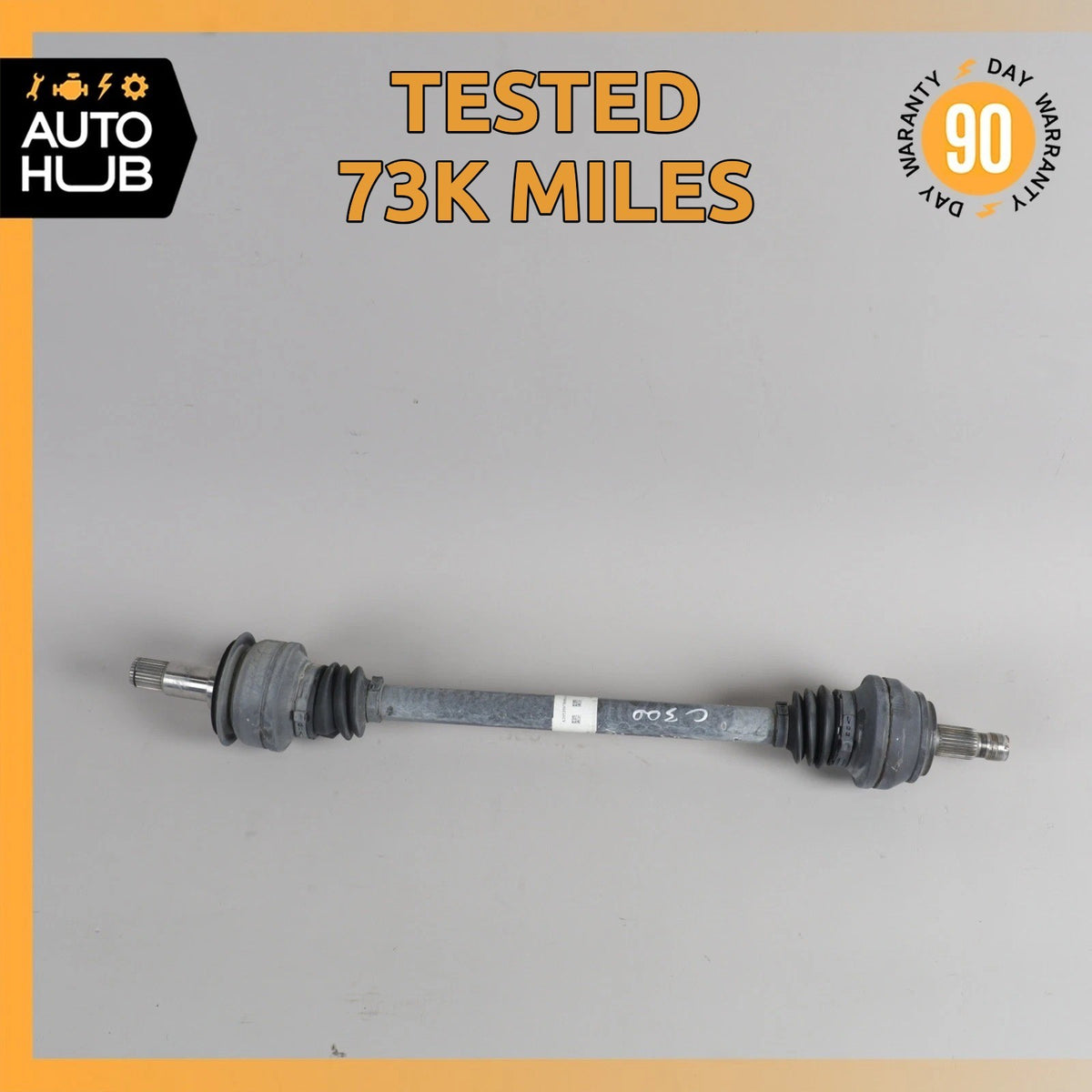15-16 Mercedes W205 C300 RWD Rear Right Side Axle CV Half Shaft OEM 73k - photo 1