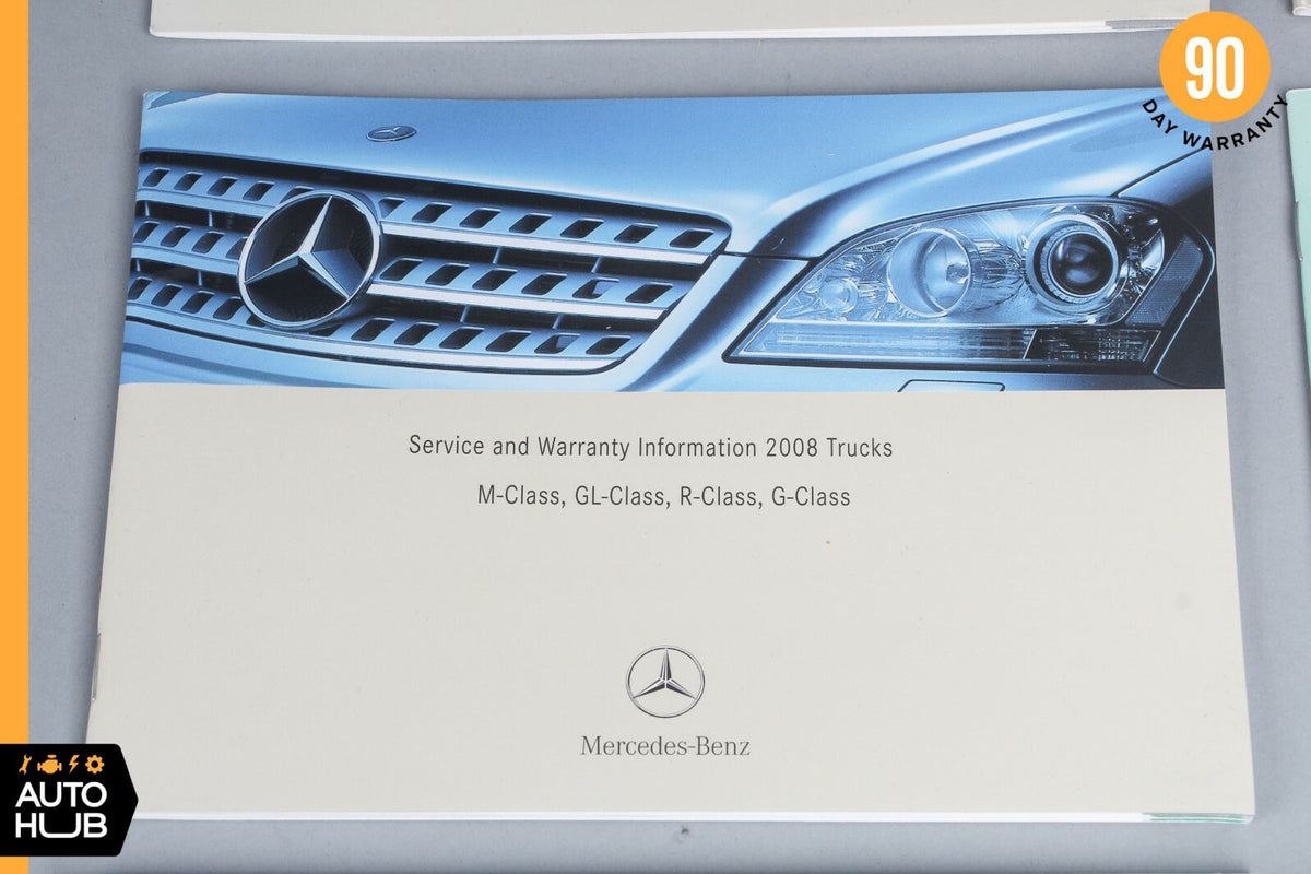 2008 Mercedes-Benz W251 R350 Owner's Manual Book Set OEM - photo 6