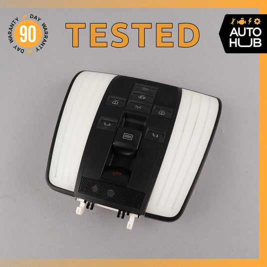 10-18 Mercedes W212 E350 E400 CLS550 Overhead Dome Light Lamp Black OEM - photo 1