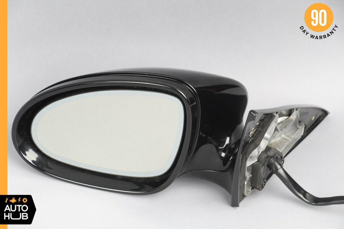 07-09 Mercedes W216 CL550 CL63 AMG Left Side Door Rear View Mirror Black OEM - photo 2