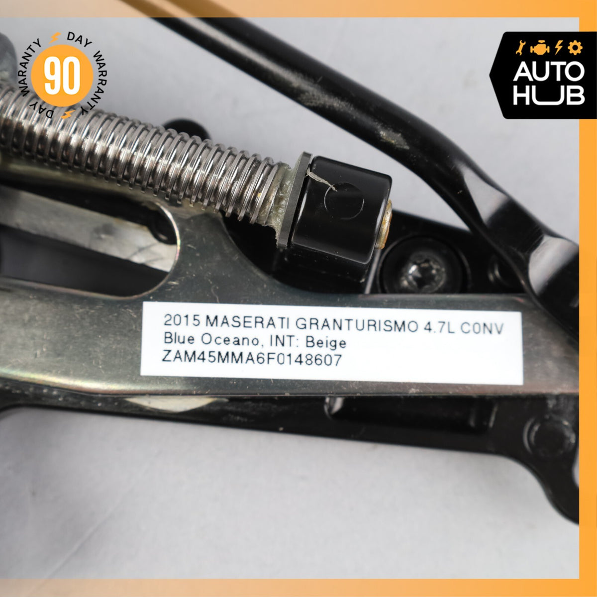 10-19 Maserati GranTurismo S GranCabrio Front Right Top Roof Lock Latch OEM 17k - photo 9