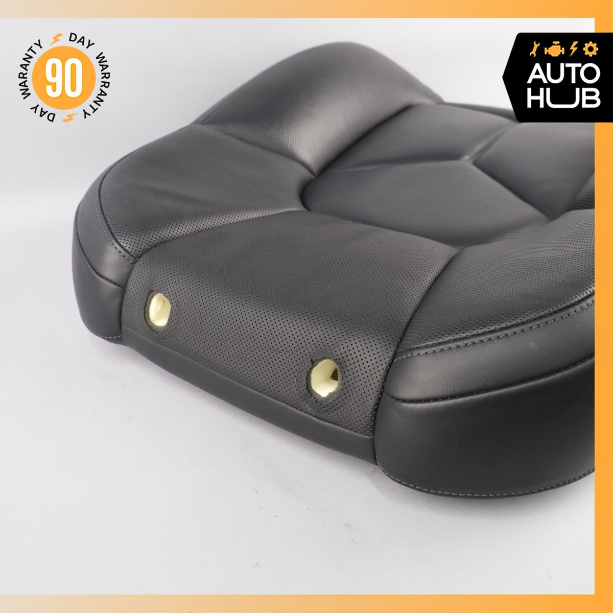 11-18 Porsche Cayenne 958 Front Right Side Seat Upper Cushion Leather OEM - photo 13