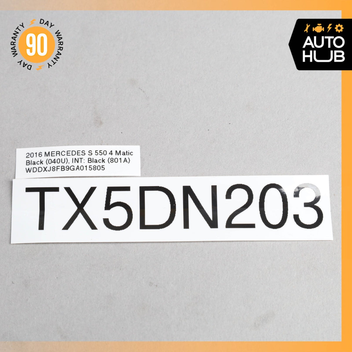 15-17 Mercedes W217 S550 Coupe Rear Left Driver Side Quarter Panel Trim OEM 38k - photo 24