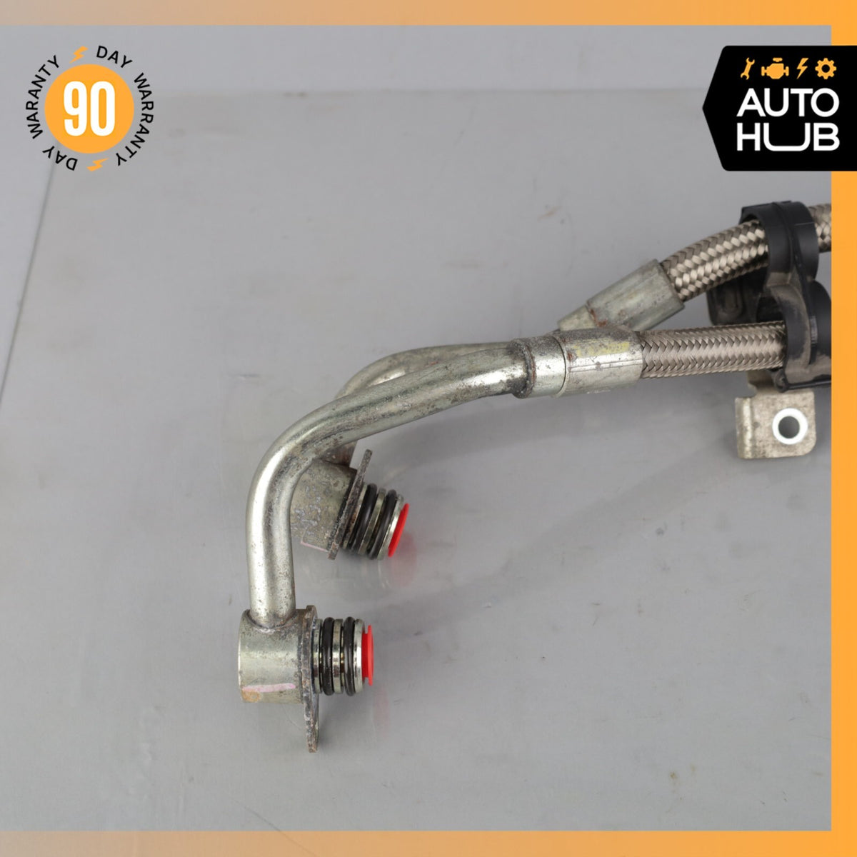 2018 Maserati Levante M161 Transmission Oil Cooler Line Hose Pipe OEM 64k - photo 3