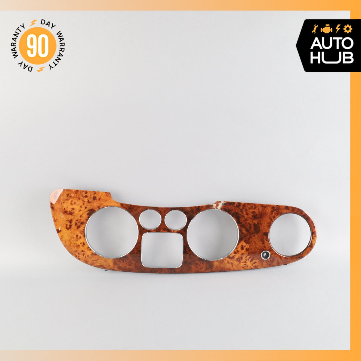 03-13 Bentley Continental GTC GT Dash Panel Speedometer Bezel Trim Wood OEM 46k - photo 5