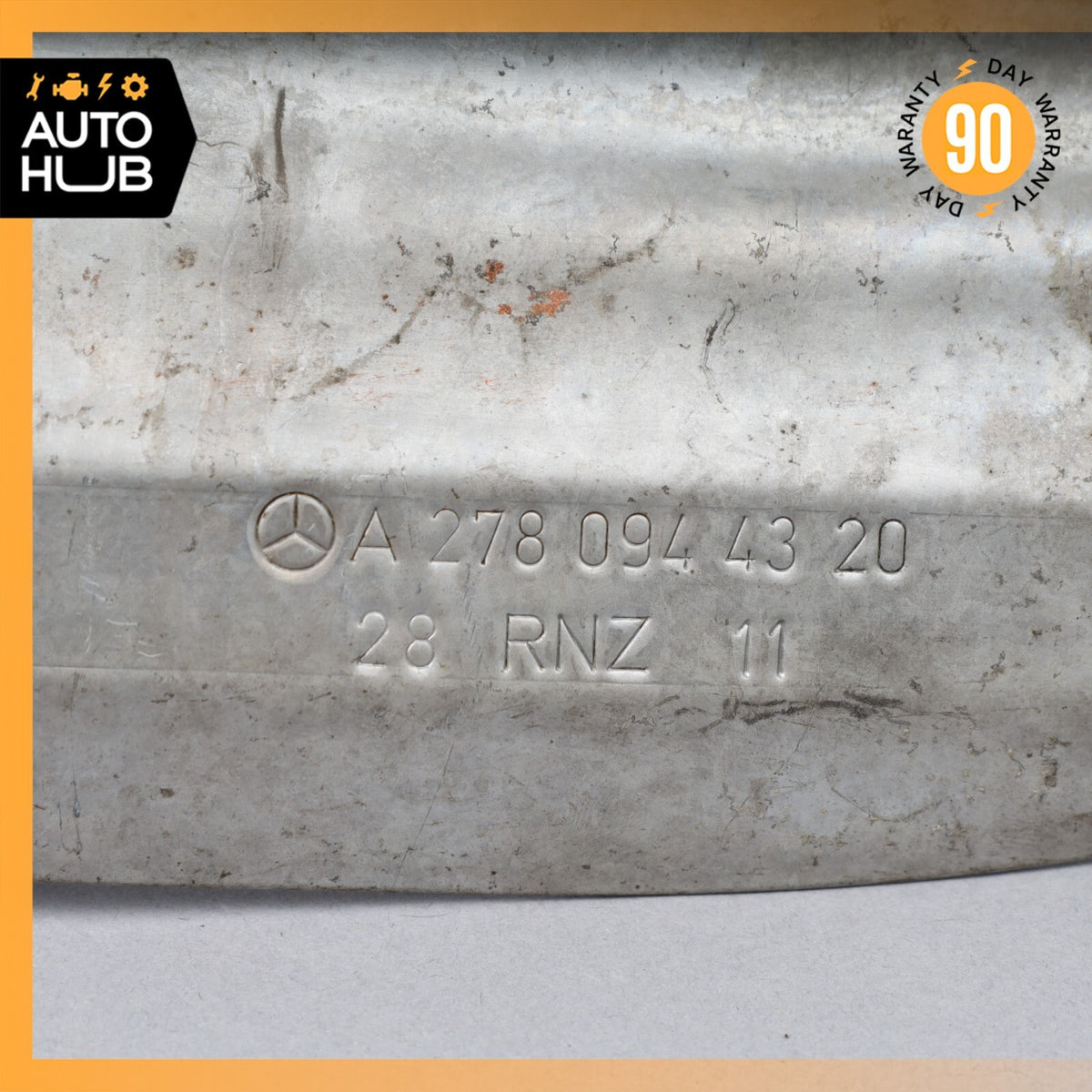 11-20 Mercedes W218 CLS550 E63 CL550 Left Side Heat Shield Plate 2780944320 OEM - photo 11
