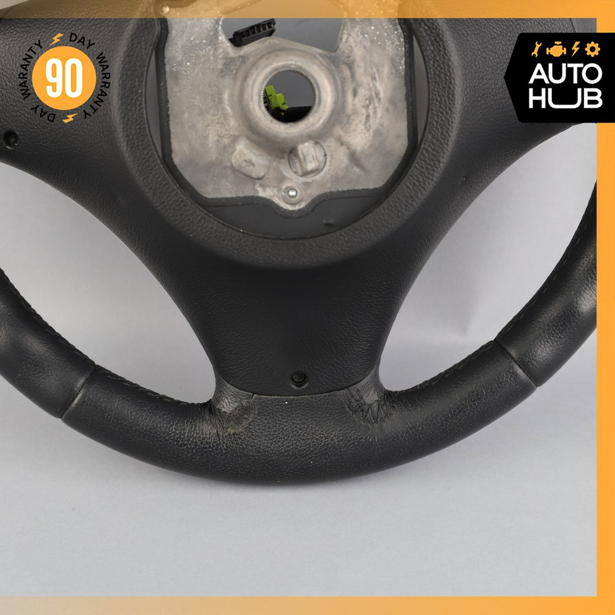 BMW E88 128i 135i Sport Steering Wheel Black w/ Switch 32306795574 OEM - photo 15