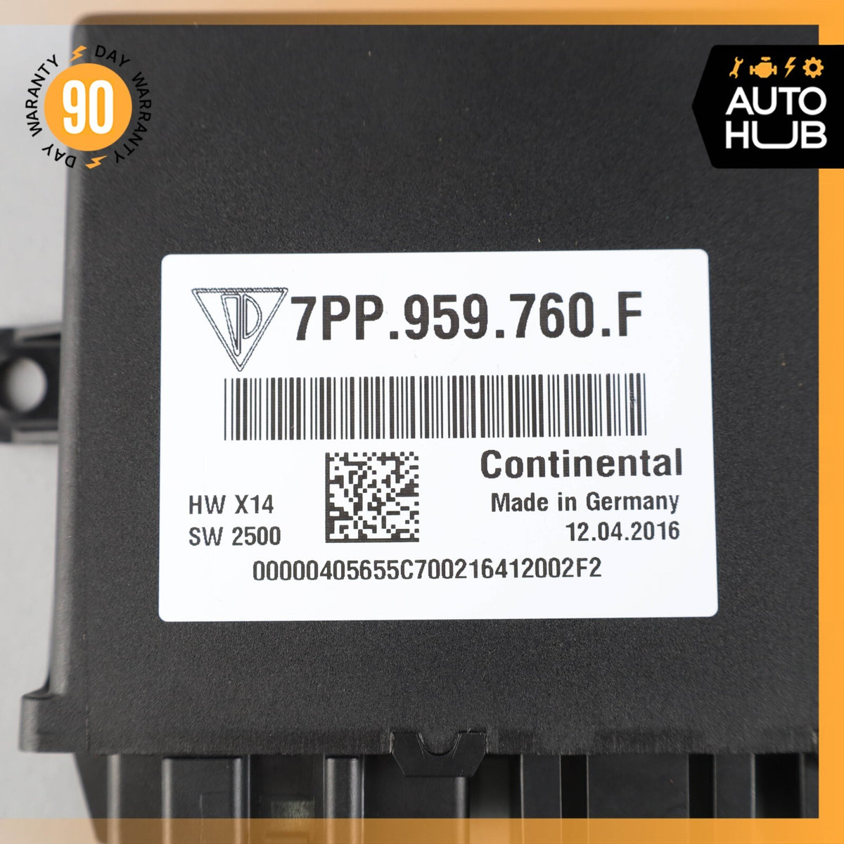 Porsche Cayenne 958 E-Hybrid Front Left or Right Seat Control Module OEM 62k - photo 9