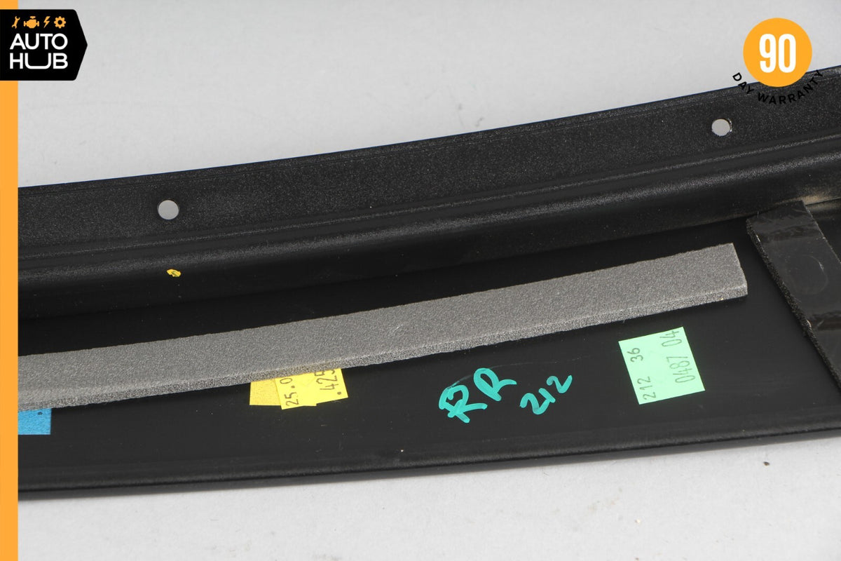 10-16 Mercede W212 E350 E550 Exterior B-Pillar Moulding Trim Rear Right Side - photo 8