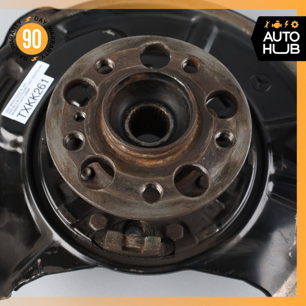 03-12 Mercedes R230 SL550 SL500 Rear Right Side Spindle Knuckle Hub OEM - photo 8