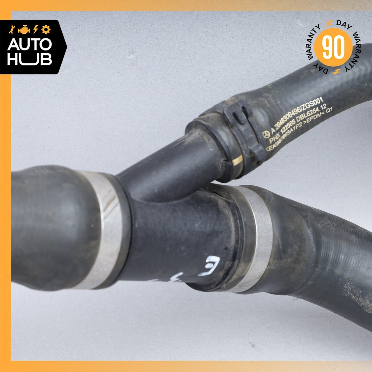 Mercedes W207 E350 Engine Radiator Cooling Hose Pipe 2045014082 OEM - photo 13