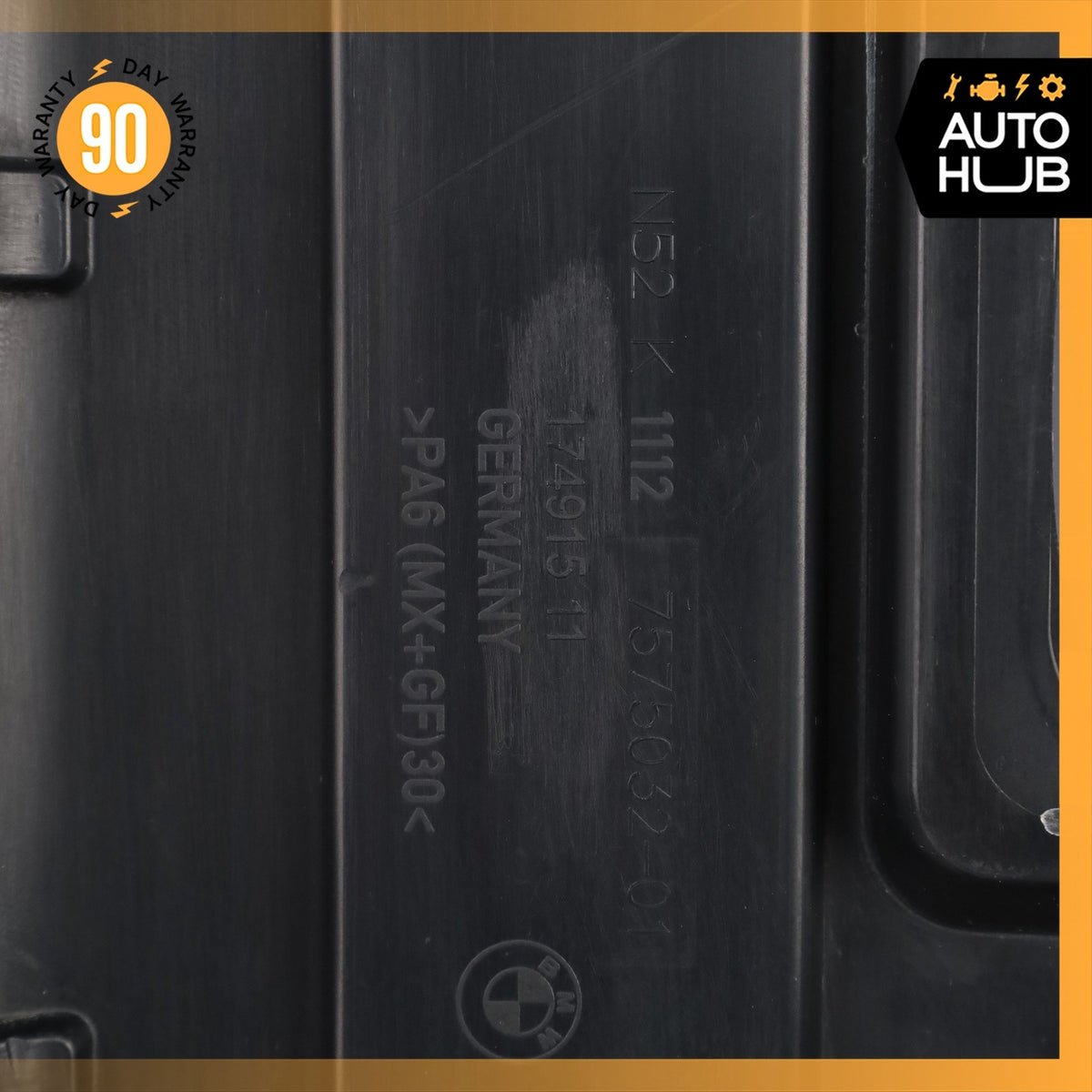 BMW E88 128i 3.0L N52 Engine Motor Upper Cover Panel 7575032 OEM - photo 12